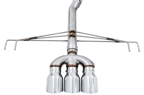 Product of AWE Tuning 3020-52000 Track Edition Cat-Back System Single Exhaust System Kit 