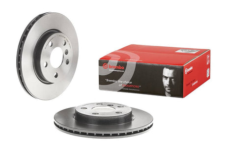 Product of Brembo 09C74411C02 Vented 1 Piece Brake Rotor 