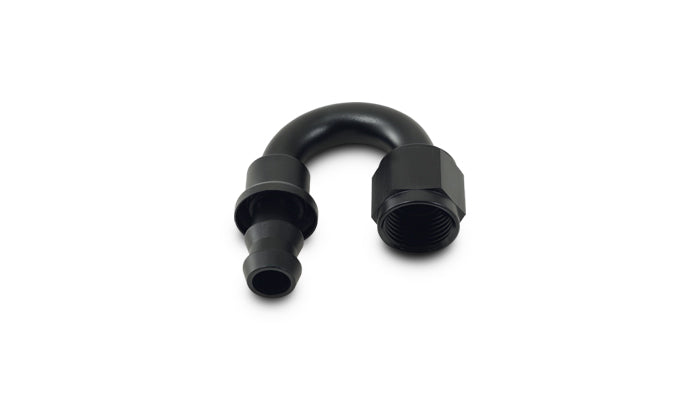 Product of Vibrant Performance Fabrication Components 22806 Hose Barb 3/8 Inch (-6 AN) Black 