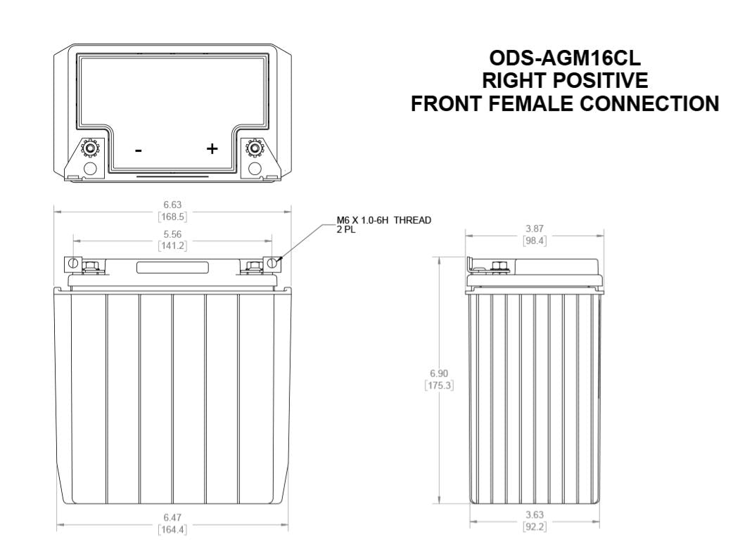 Odyssey Battery Ods-Agm16cl Battery||ods-Agm16cl_6.Jpg||91||o22odsagm16cl||1650685