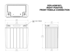 Odyssey Battery Ods-Agm16cl Battery||ods-Agm16cl_6.Jpg||91||o22odsagm16cl||1650685