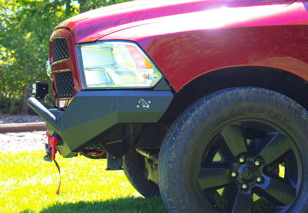 Product of Fishbone Offroad FB22397 Steel Textured Powder Coated Bumper 