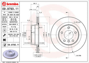 Brembo 09979311c02 Brake Rotor||09.9793.11-D.Jpg||86||brm09979311||1653759