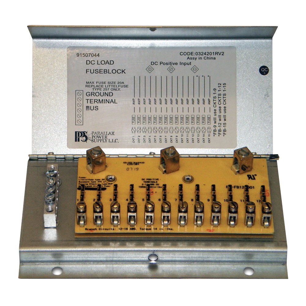 Parallax Power Supply Fb11 Fuse Block||fb11.Jpg||85||p2ffb11||2155649