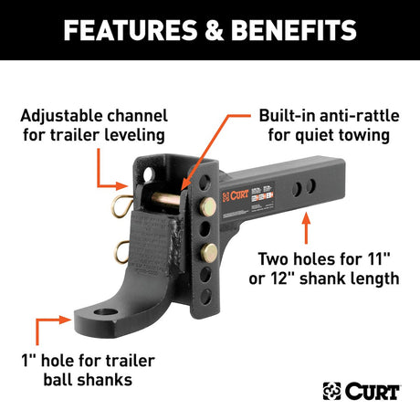 Curt 45901 Trailer Hitch Ball Mount||45901_3008x1990_Fa.Jpg||86||c9345901||986851