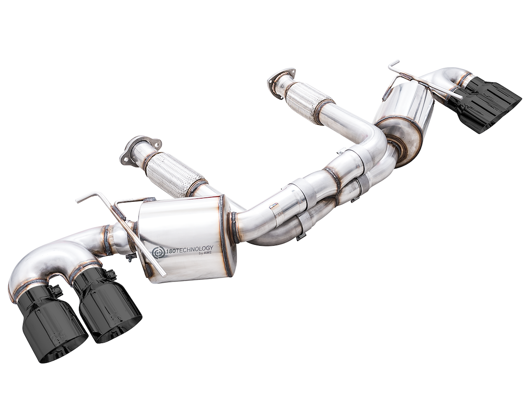 Product of AWE Tuning 3015-43159 Touring Edition Cat-Back System Dual Exhaust System Kit 