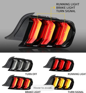 Product of Winjet Renegade CTRNG0680-GBC Tail Light Assembly 