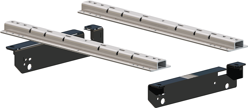 Product of PullRite 2228 Bolt-On Fifth Wheel Trailer Hitch Mount Kit 