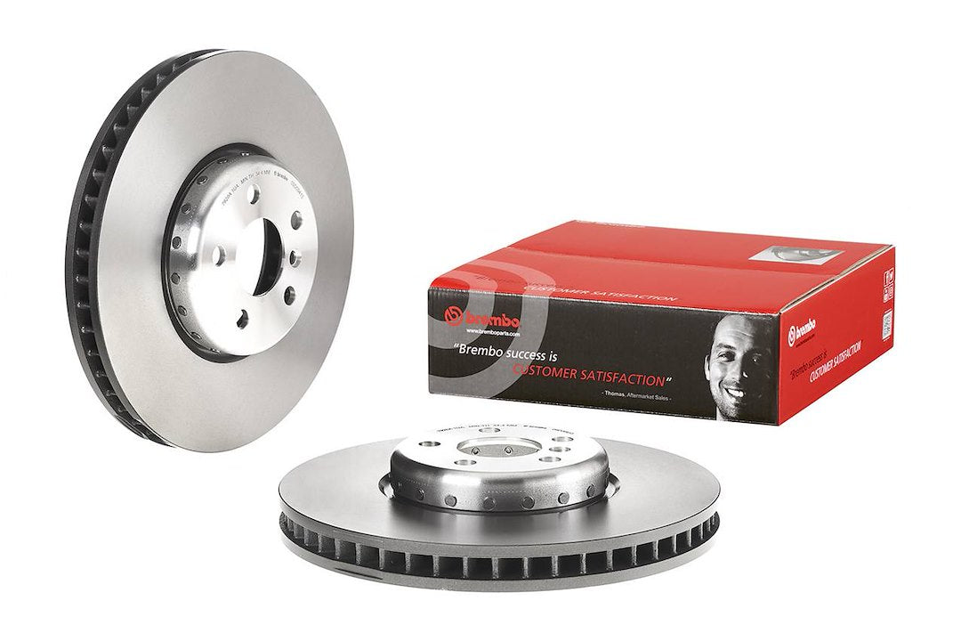 Product of Brembo 09D09413C02 Vented 1 Piece Brake Rotor 