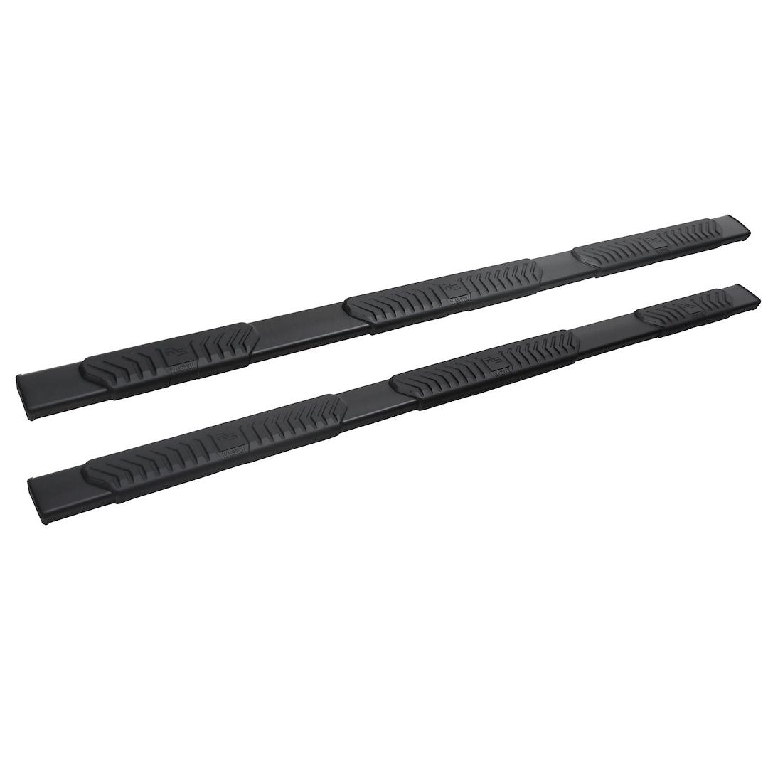 Product of Westin Automotive 28-534695 Black Powder Coated Oval Nerf Bar - Truck Wheel To Wheel 