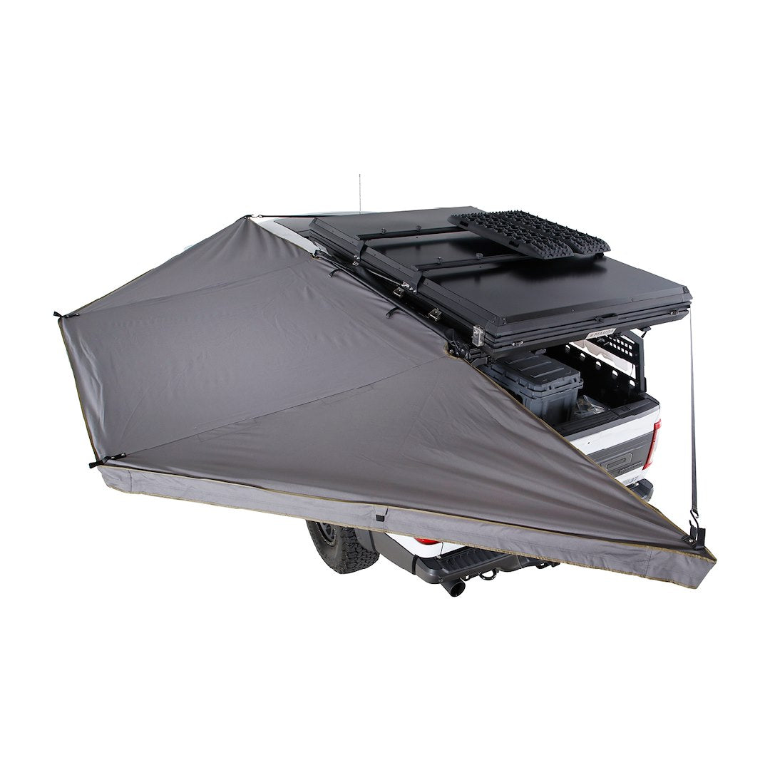 Product of Overland Vehicle Systems 19609917 SUV/Pickup Overlanding Manual Awning , Gray Solid 