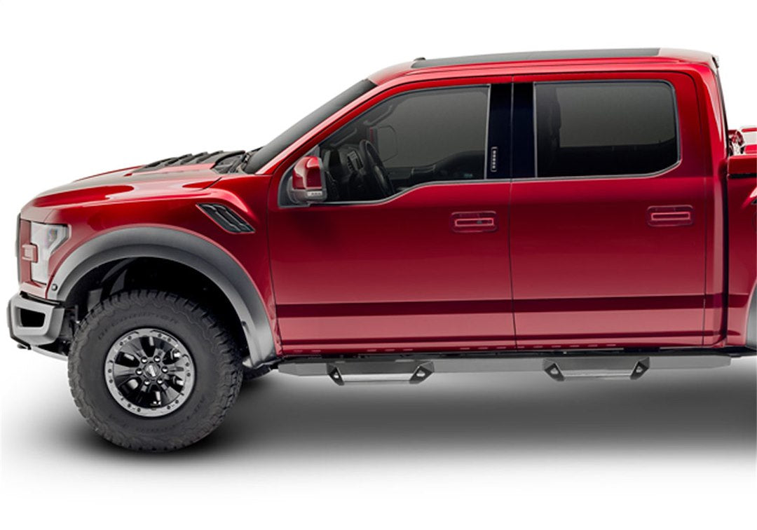 Product of N-Fab PRG1571CC-TX Predator Pro Nerf Bar With Drop Down Steps 