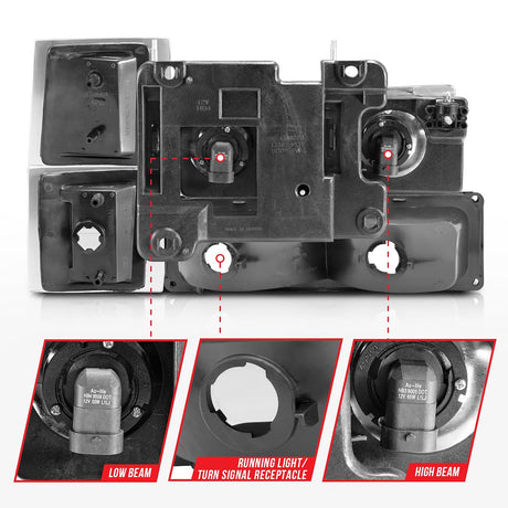 Product of Anzo Usa 111505 Headlight Assembly