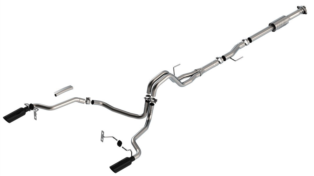 Product of Borla 140864BC ATAK ® Series Cat Back System Single Exhaust System Kit 