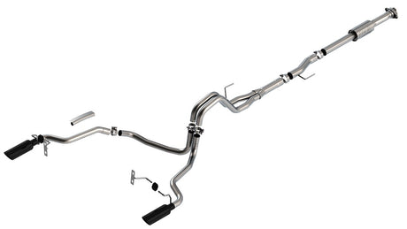 Product of Borla 140864BC ATAK ® Series Cat Back System Single Exhaust System Kit 