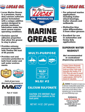 Product of Lucas Oil 10320-30 Multi Purpose Grease