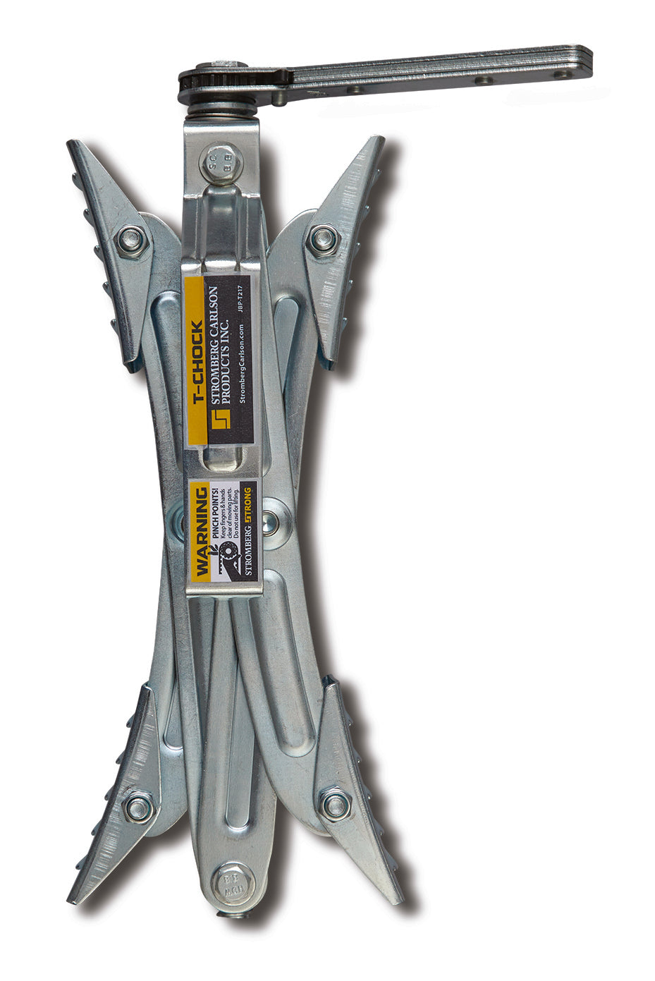 Stromberg Carlson Jbp-T217.1 Wheel Chock||jbp-T217 T-Chock Folded Whandle.Jpg||89||s2ijbpt2171||963284