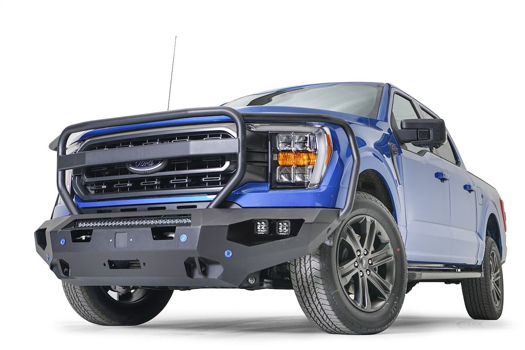 Product of Fab Fours FF21-X4750-1 Matrix Series Steel Powder Coated Bumper 