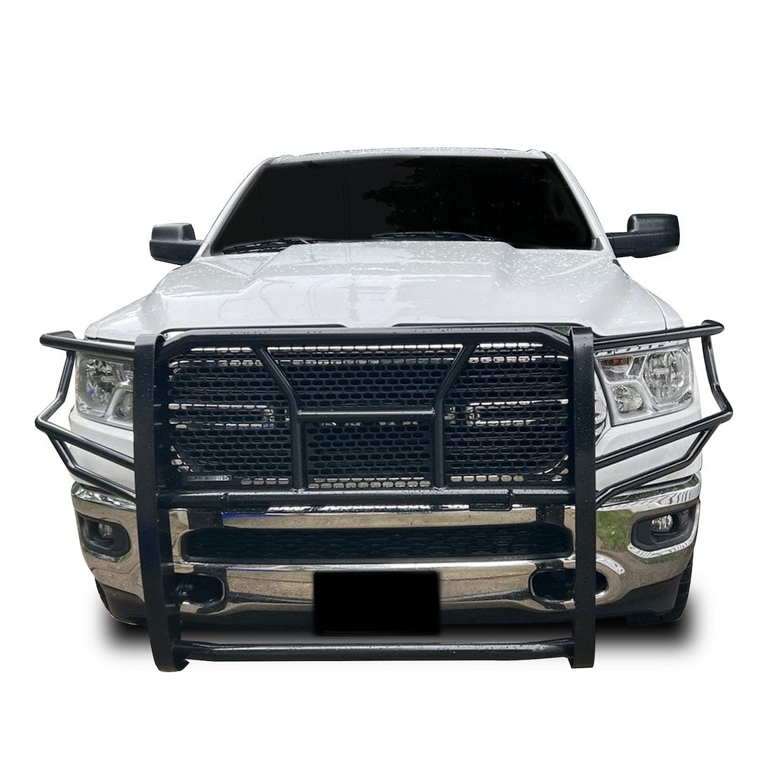 Product of Black Horse Offroad RU-DORA09-B Grille Guard Modular Black Powder Coated 