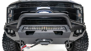 Product of Fab Fours FS17-X4162-1 Matrix Series Steel Powder Coated Bumper 