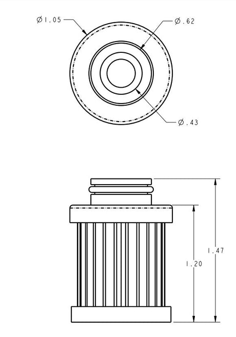 Product of Sierra Marine 18-79799 Fuel Filter