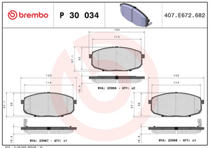 Brembo P30034 Brake Pad||p30034_3.Png||88||brmp30034||1684570