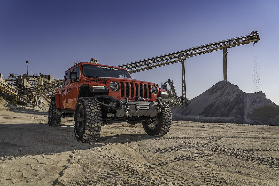 Product of Rugged Ridge 11549.42 Venator Steel Powder Coated Bumper 