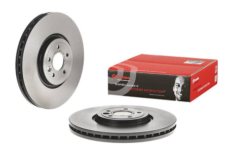 Product of Brembo 09D06411C02 Vented 1 Piece Brake Rotor 