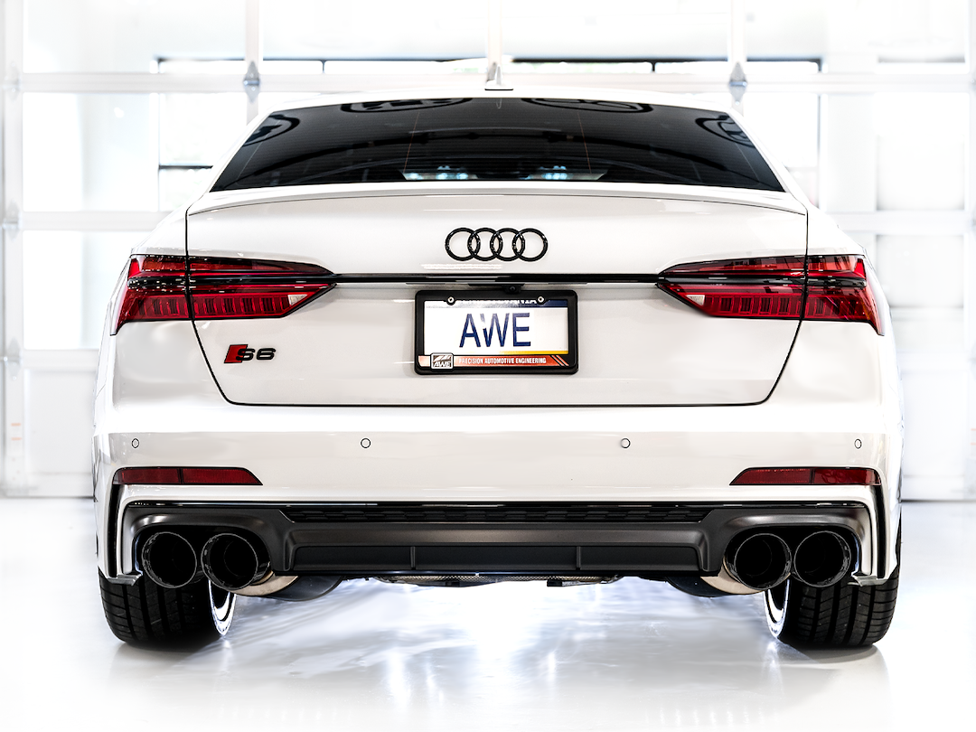 Product of AWE Tuning 3020-43109 Track Edition Cat-Back System Dual Exhaust System Kit 