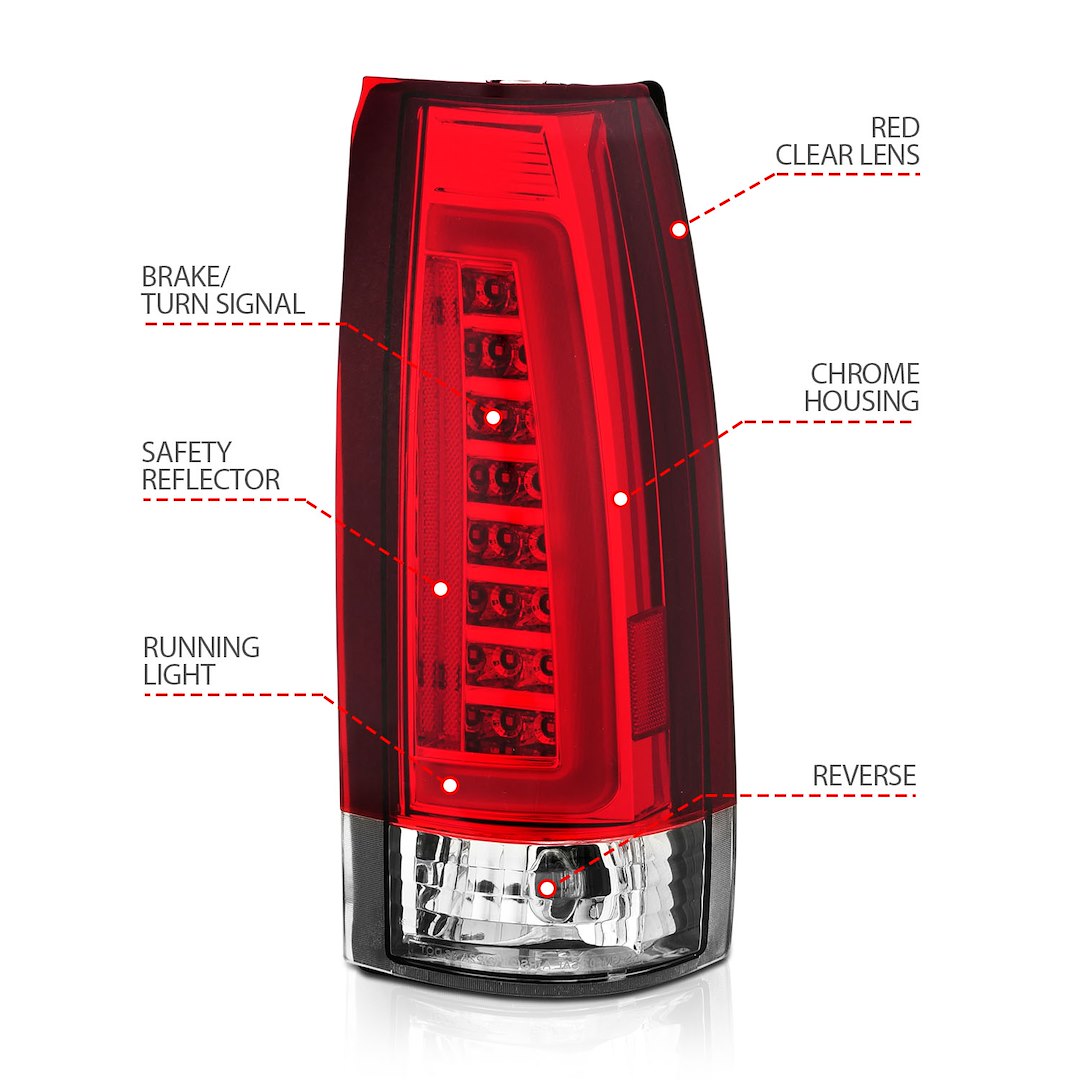 Anzo Usa 311346 Tail Light Assembly||||87||a1r311346||2002048