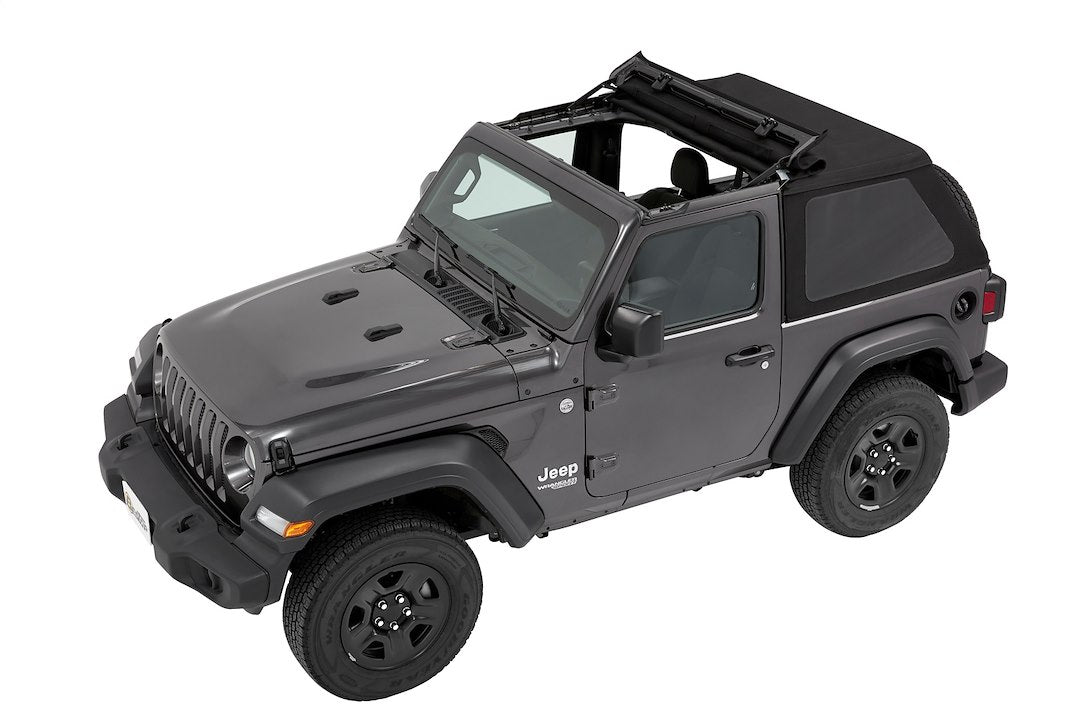 Product of Bestop 56862-35 Standard Top Black Diamond Fabric Soft Top 