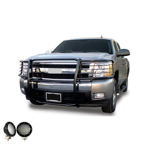 Product of Black Horse Offroad 17GT27MA-PLFB Grille Guard  