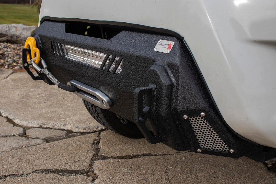 Product of Fishbone Offroad FB22296 Steel Textured Powder Coated Bumper 