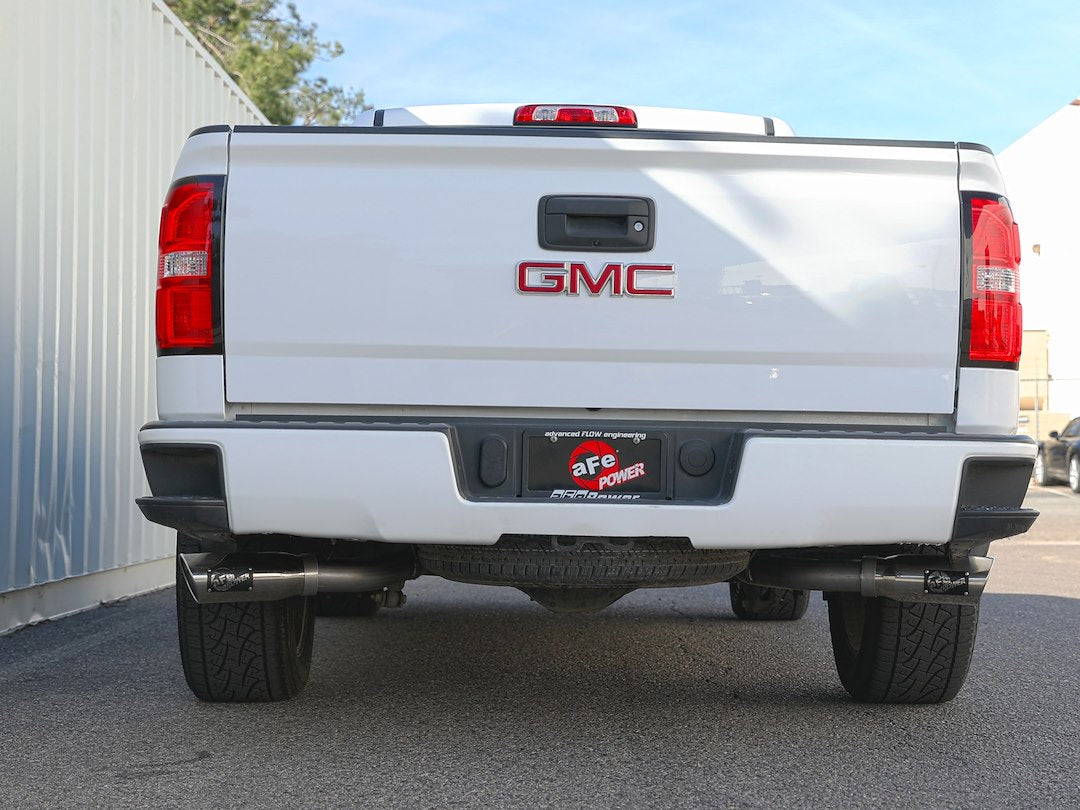 Product of Advanced FLOW Engineering 49-34133-P Gemini XV Cat-Back System Single Exhaust System Kit 