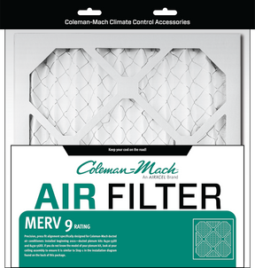 Coleman Mach 8430-3823 Air Conditioner Filter||8430-3823_Merv 9 12x12 Filter Front.Png||85||c7w84303823||1284795