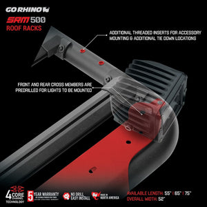 Product of Go Rhino 5935075t Roof Rack