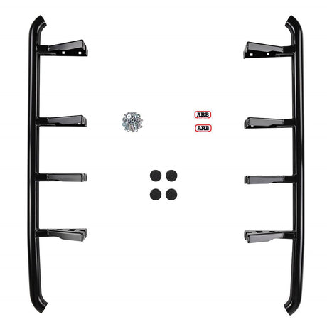 Product of ARB 4420100 Silver Steel Round Tube Rocker Panel Guard 