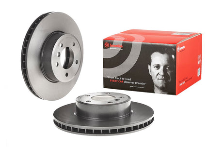 Product of Brembo 09917211C02 Vented 1 Piece Brake Rotor 