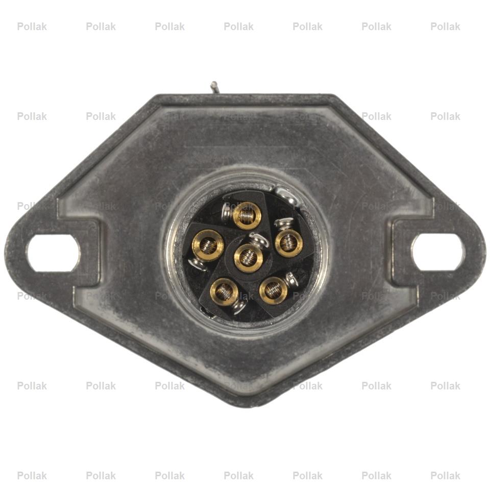 Product of Pollak 11-607EP Vehicle End 6 Pin Trailer Wiring Connector 