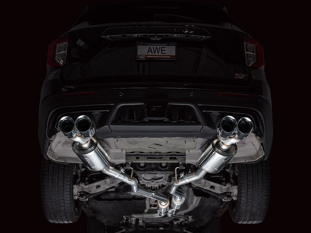 Product of AWE Tuning 3015-42625 Touring Edition Cat-Back System Dual Exhaust System Kit 
