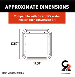 Lippert Components 2022107547 Water Heater Access Door Frame||2022107547_1.Png||86||m6v2022107547||1774341