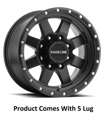 Product of Raceline 18x9 Black Wheel - Not Applicable Bolt Pattern 