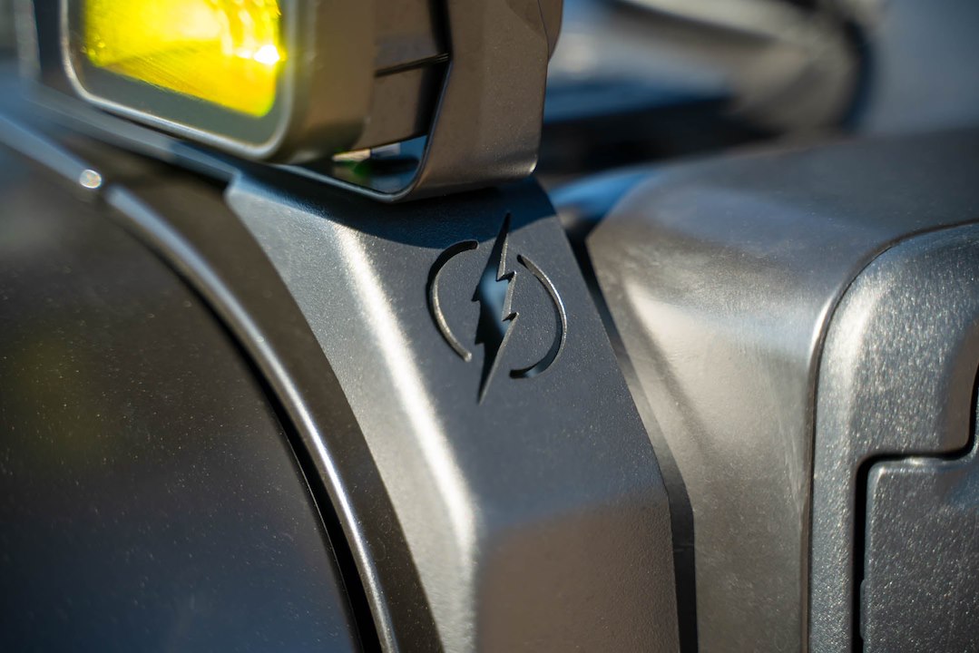 Dv8 Offroad Lbjl-12 Driving/ Fog Light Mounting Bracket||jeep-4xe-A-Pillar-Dual-Pod-Light-Mounts_Installed-09.Jpg||95||dv8lbjl12||1627988