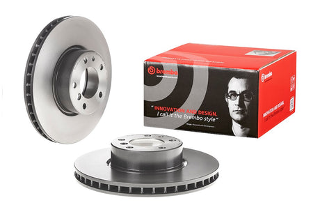 Product of Brembo 09557921C02 Vented 1 Piece Brake Rotor 