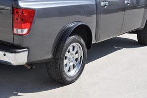 Product of Pacer Performance 52-171 Non-Exposed Fasteners Black Fender Flare - Set Of 2 