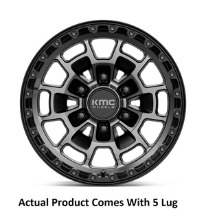 Kmc Wheels Km71878550400 Wheel||km718 Summit_Satin Black With Gray Tinted Face_5 Lug.Png||85||a781878550400||2262361