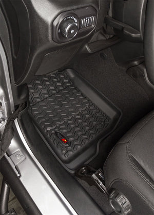 Product of Rugged Ridge 12920.36 Black Thermoplastic Floor Liner 