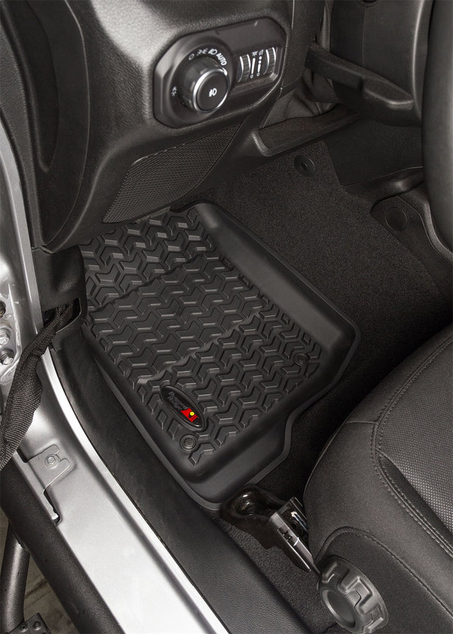 Product of Rugged Ridge 12920.36 Black Thermoplastic Floor Liner 