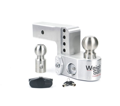 Product of Weigh Safe WS4-2.5 2-1/2 Inch Receiver Trailer Hitch Ball Mount 