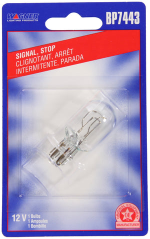 Wagner Lighting Bp7443 Tail Light Bulb||bp7443_P02_Pkg.Jpg||94||w31bp7443||1023948